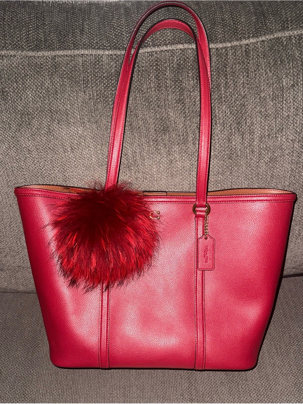 Coach Legacy Pebbled Leather Tote Bag